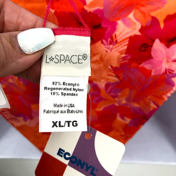 L*SPACE Women's Lennox Classic Bikini Bottoms XL Into The Tropics Reversible NWT - Picture 11 of 12